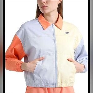 PUMA DOWNTOWN  JACKET MULTICOLOR  PASTEL COLOR